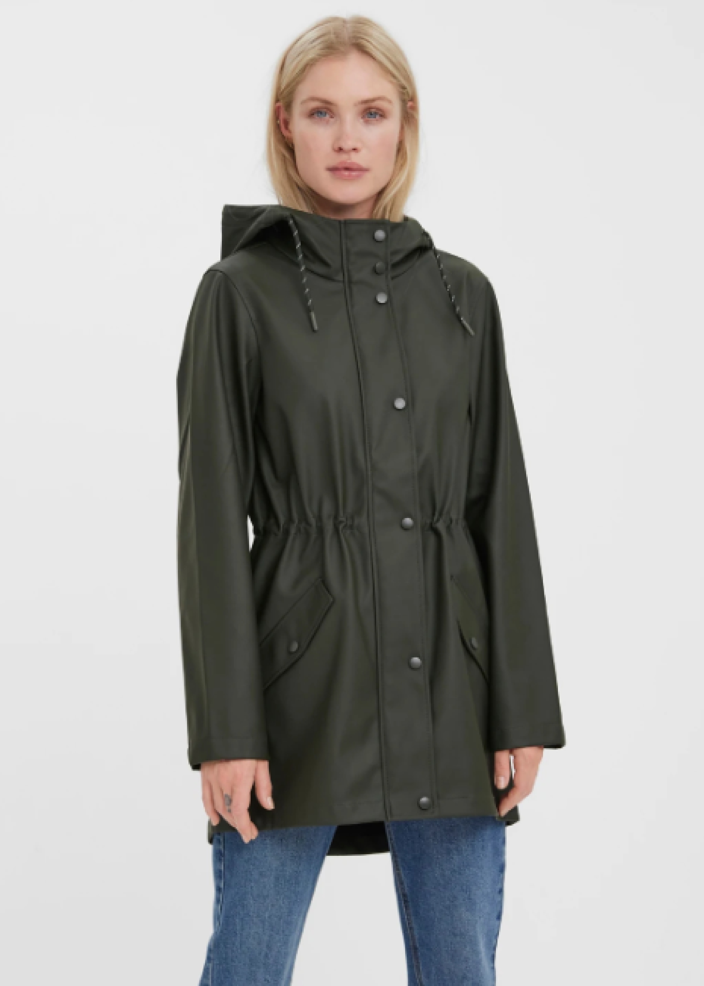 Malou Peat Coated Rain Jacket