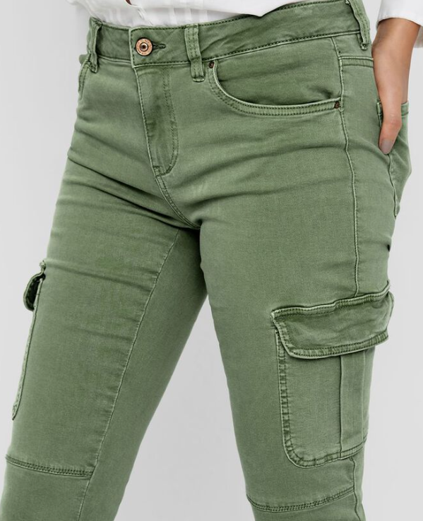 Missouri Green Cargo Trousers