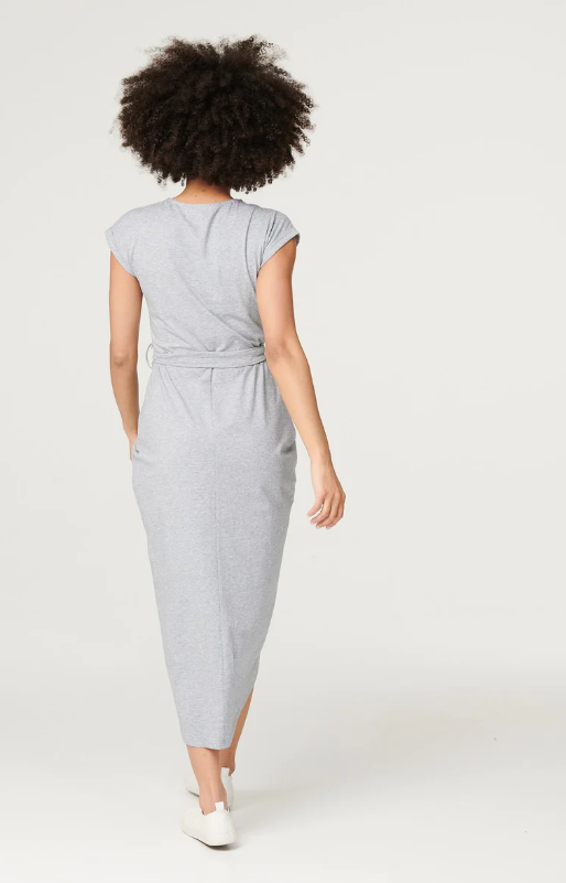 Blair Grey Jersey Tulip Dress