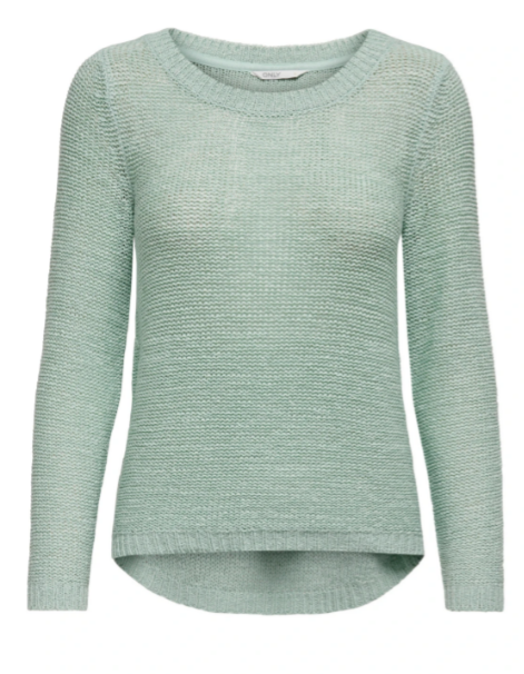 Geena Harbor Grey Textured Pullover