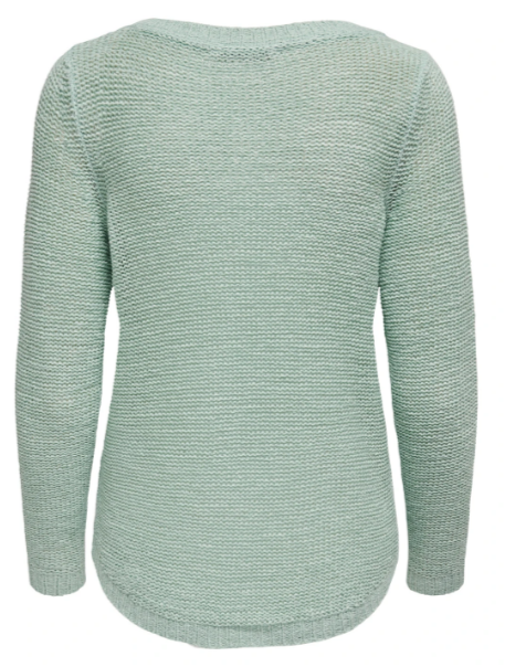 Geena Harbor Grey Textured Pullover
