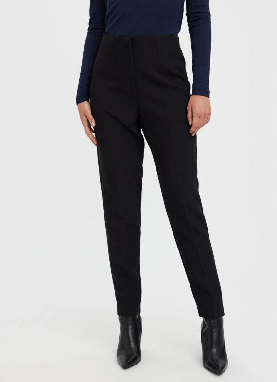 Sandy Black High Waist Trousers