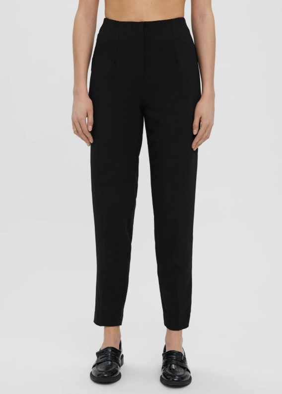 Sandy Black High Waist Trousers