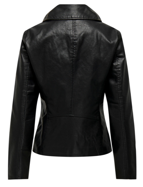 Newmelisa Black Biker Jacket