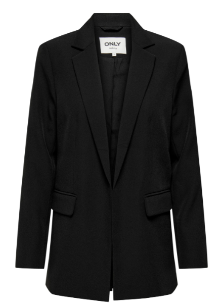 Elly Black Loose Fit Blazer