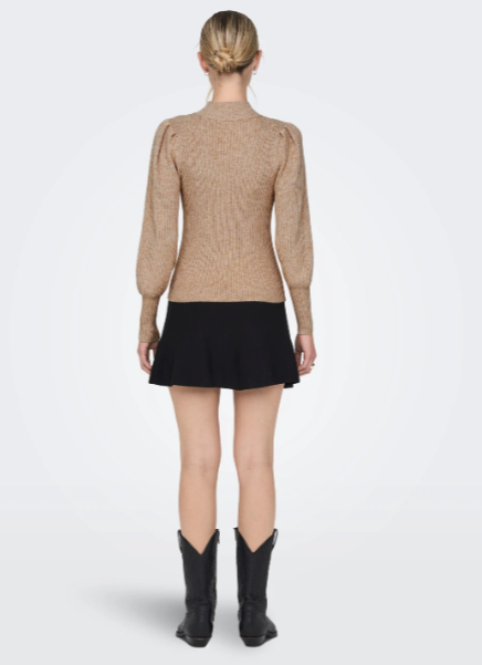 Katia Toasted Coconut High Neck Pullover
