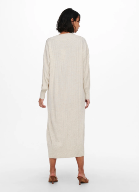 New Tessa Pumice Stone Knitted Midi Dress