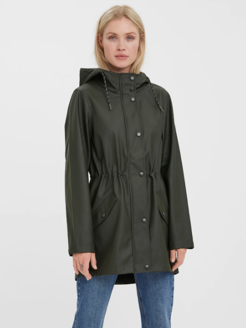 Malou Peat Coated Rain Jacket