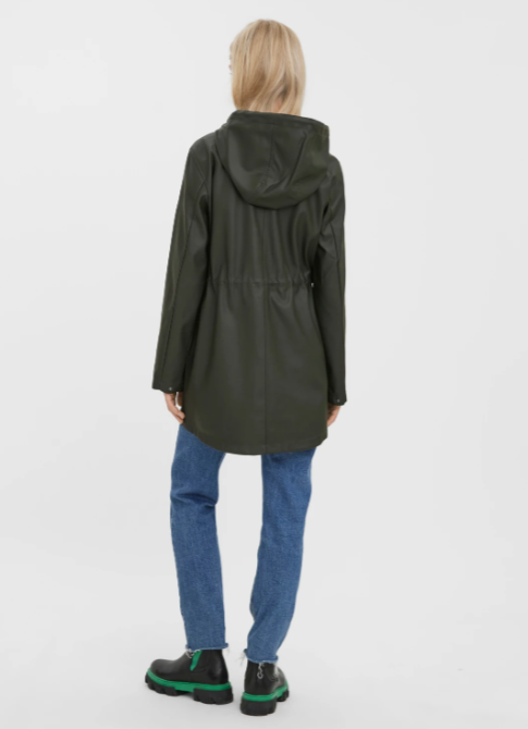 Malou Peat Coated Rain Jacket
