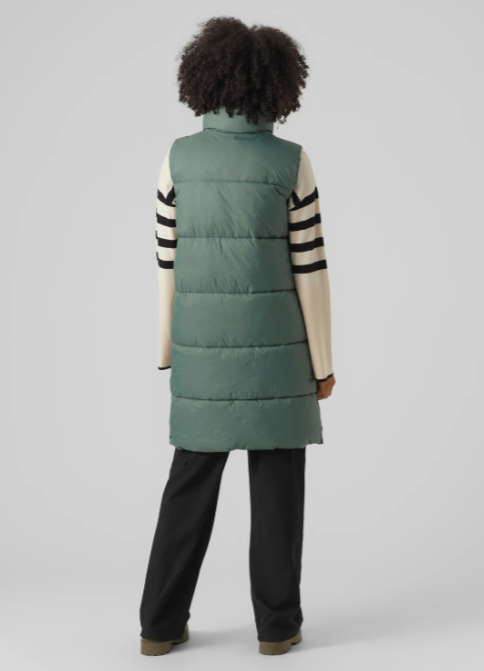 Uppsala Dark Green Padded Gilet
