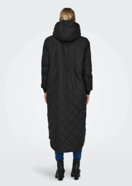 New Sandy Black Quilt Coat