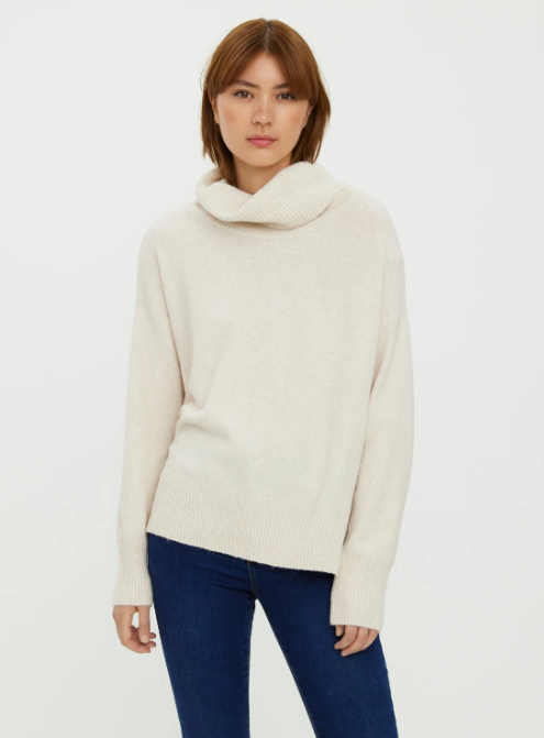 Doffy Birch Cowlneck Pullover