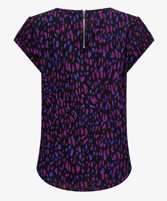 Valerina Clover V Neck Top