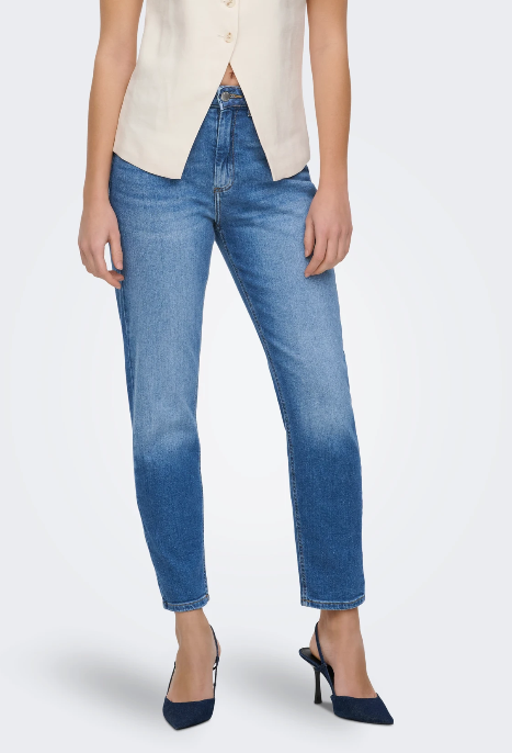 Veneda Blue Mom Fit Jeans