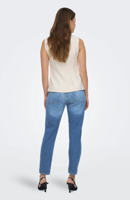 Veneda Blue Mom Fit Jeans
