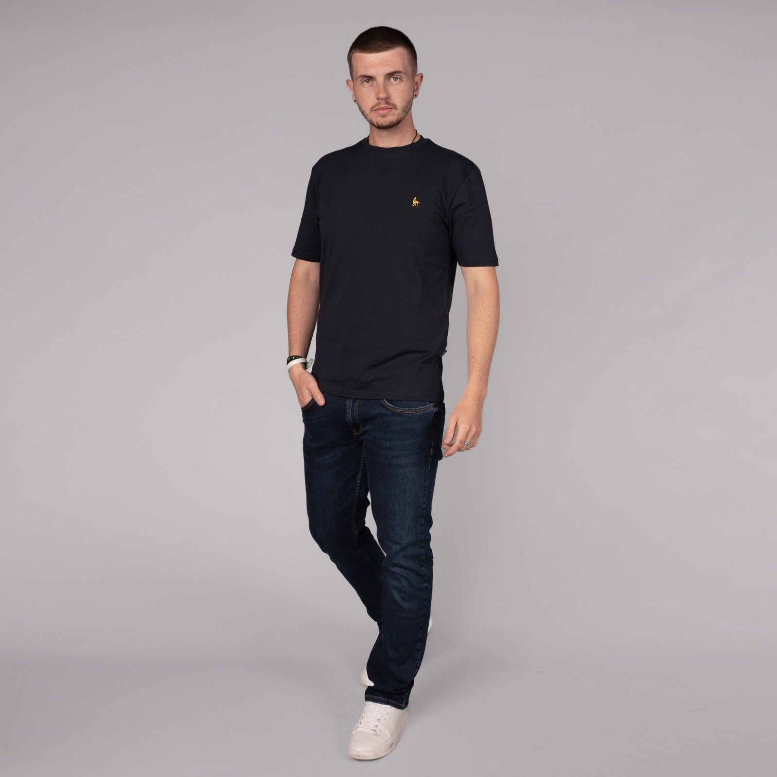 Rous Navy Stretch Tee