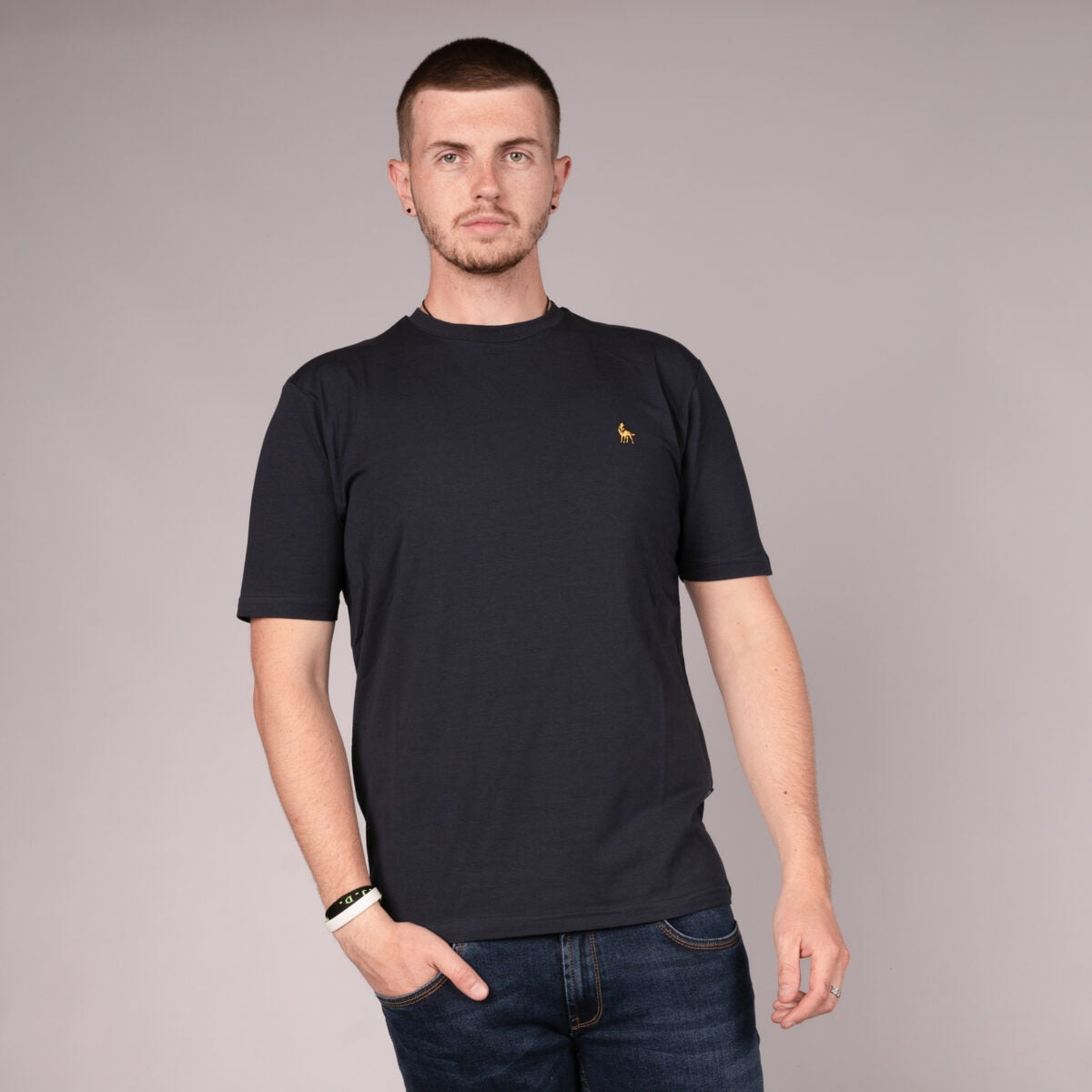 Rous Navy Stretch Tee
