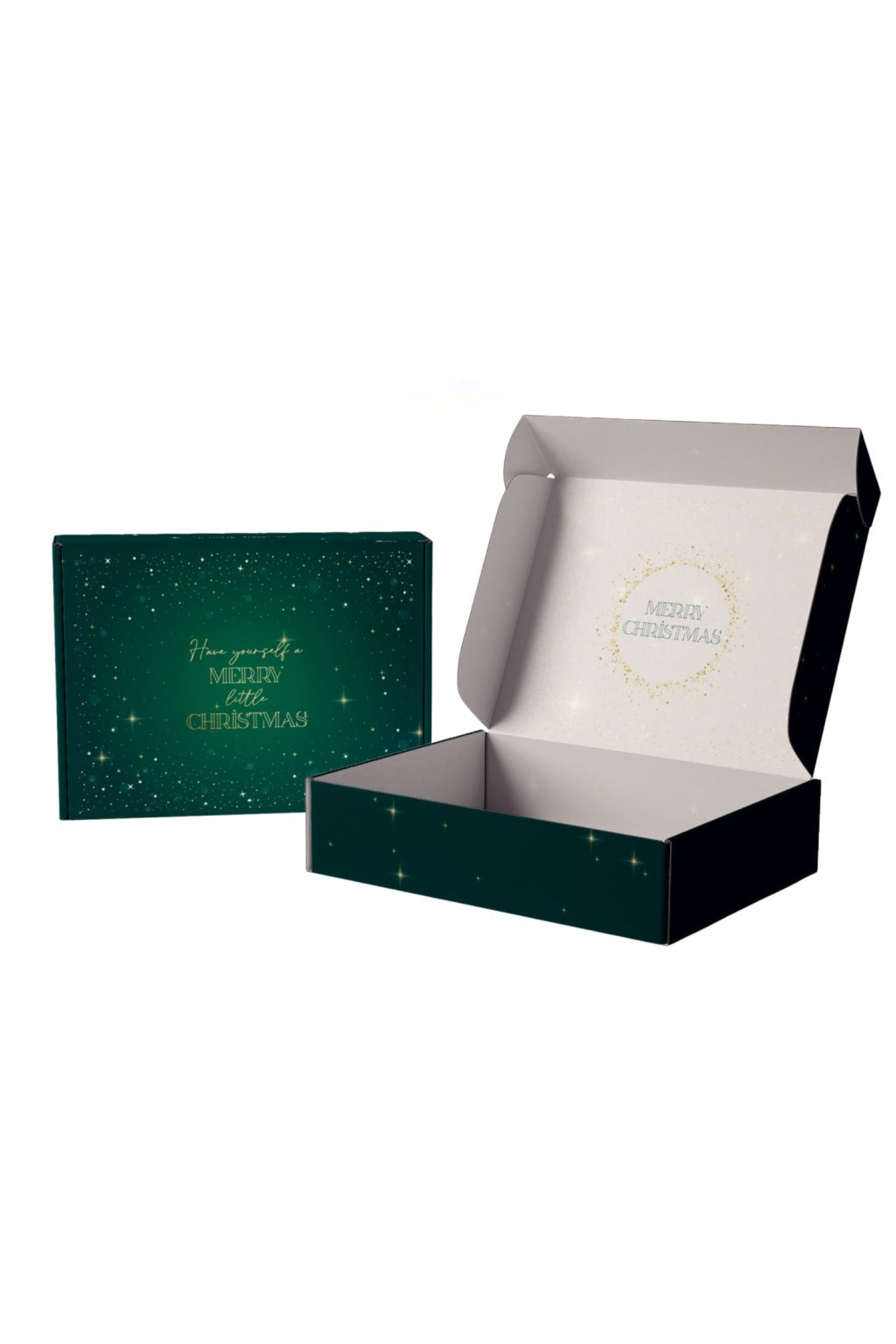 Christmas Gift Box Green