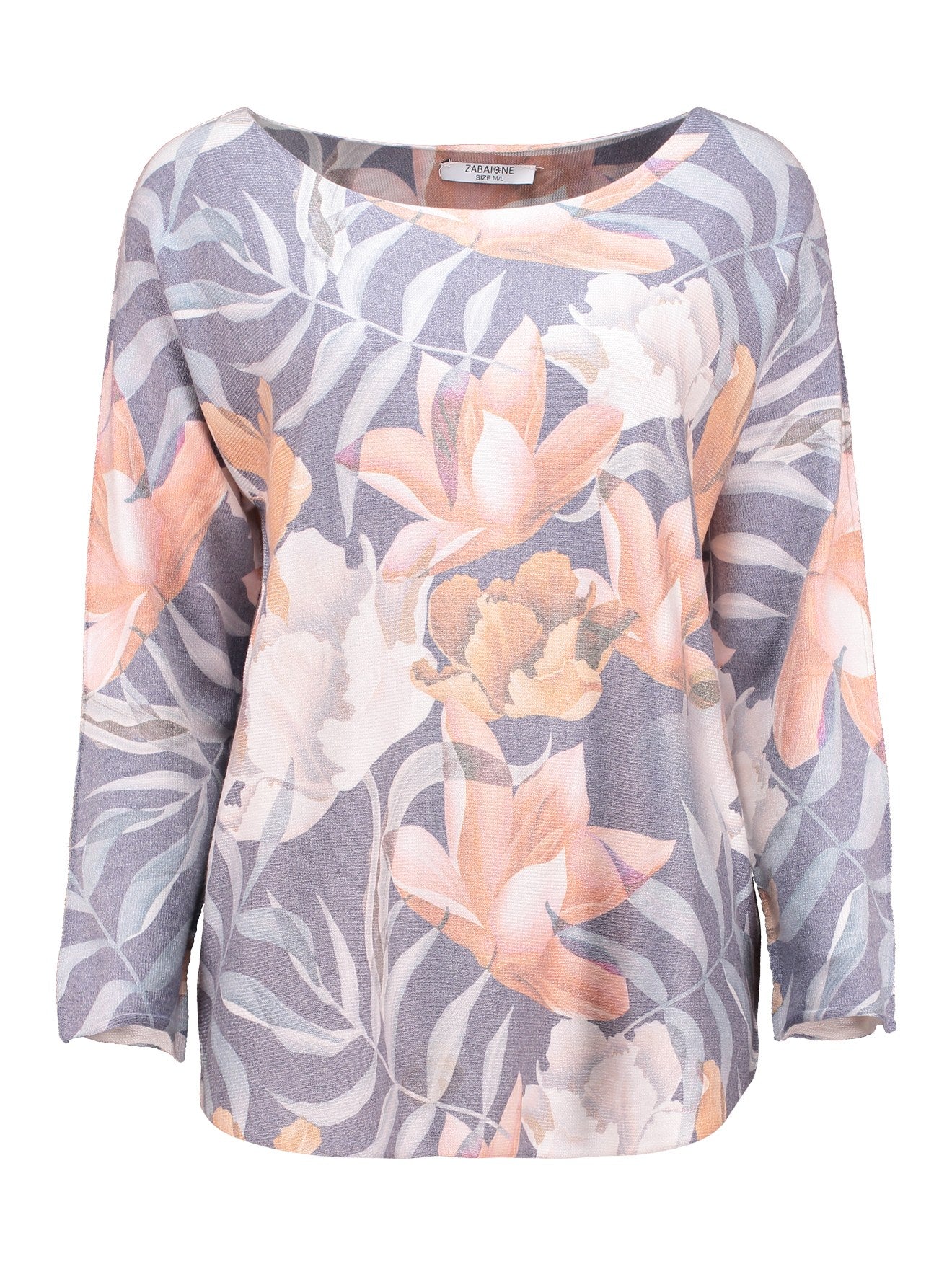 Helli Blue Floral Print Top