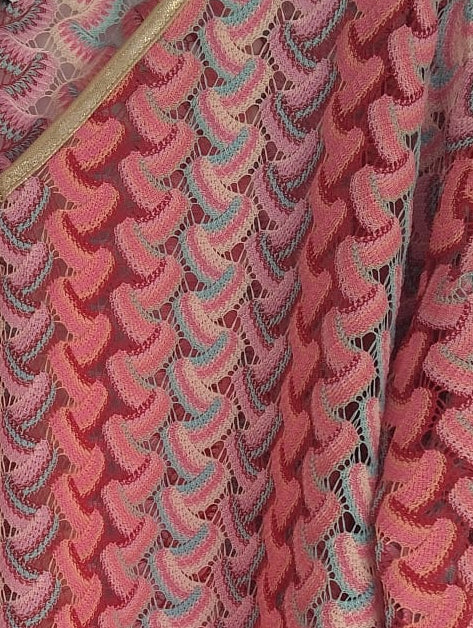 Rosslyn Pink Crochet Summer Sweater