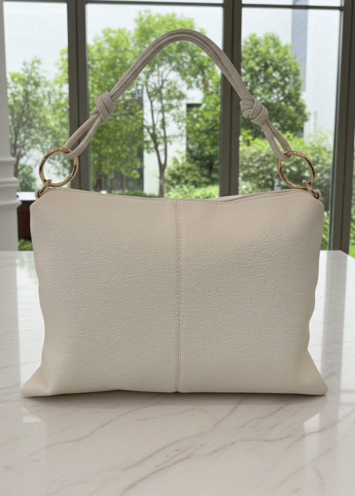 Brianna White Envelope Bag