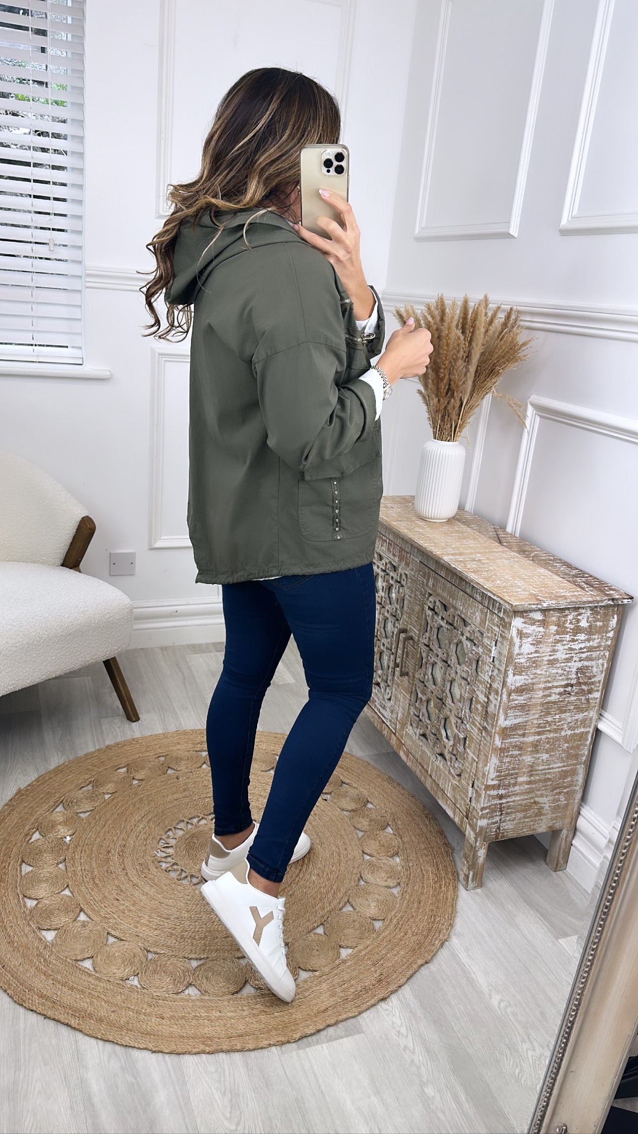 Ruta Khaki Utility Jacket