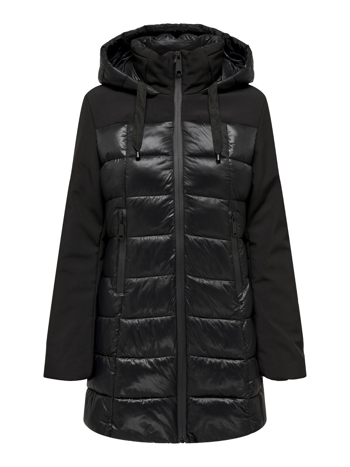 Sophie Black Mix Puffer Coat