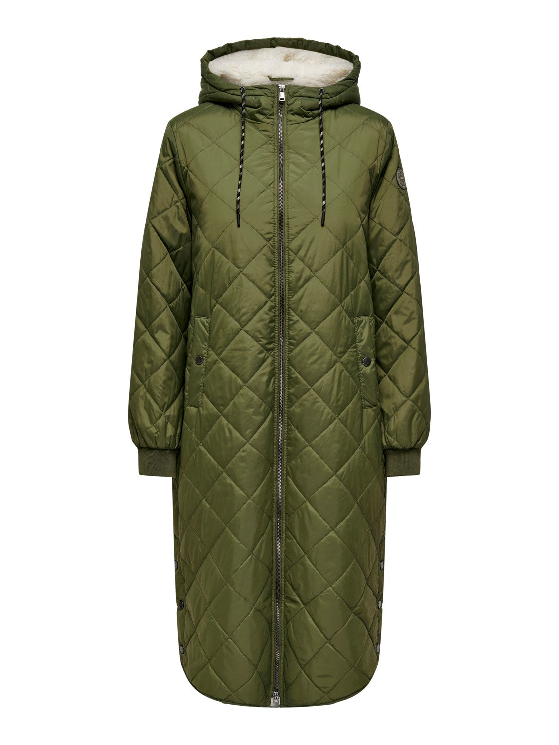 New Sandy Winter Moss Quilt Coat