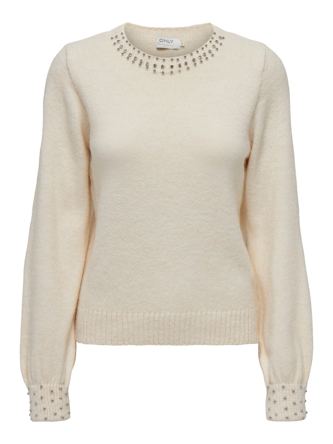 Alessia Pumice Stone Embellished Pullover