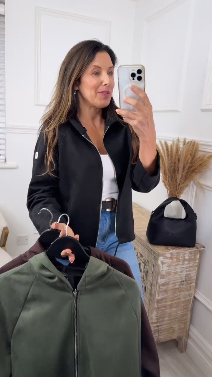 Juniper Black Hooded Jacket