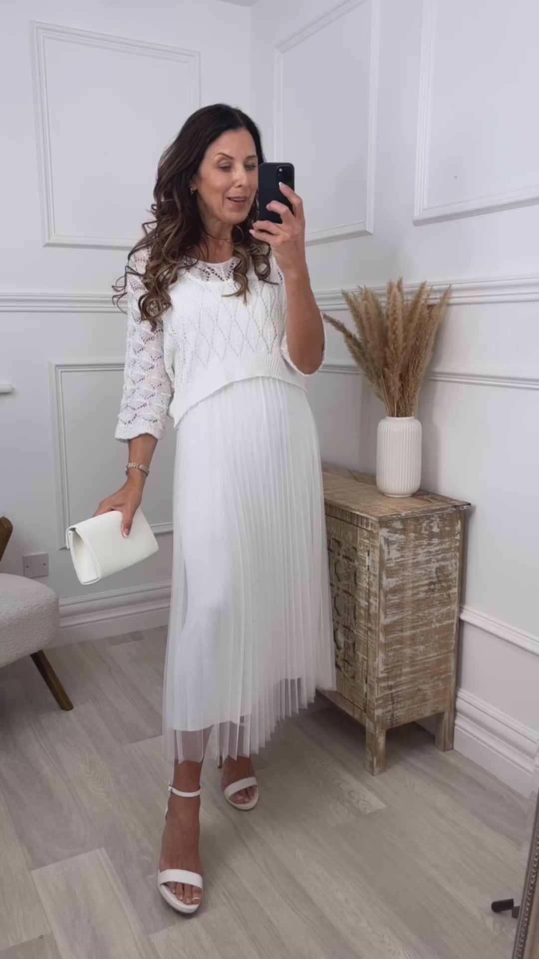 Toscana White Tutu Skirt Set