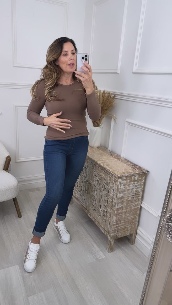 Denver Mocha Base Layer Top