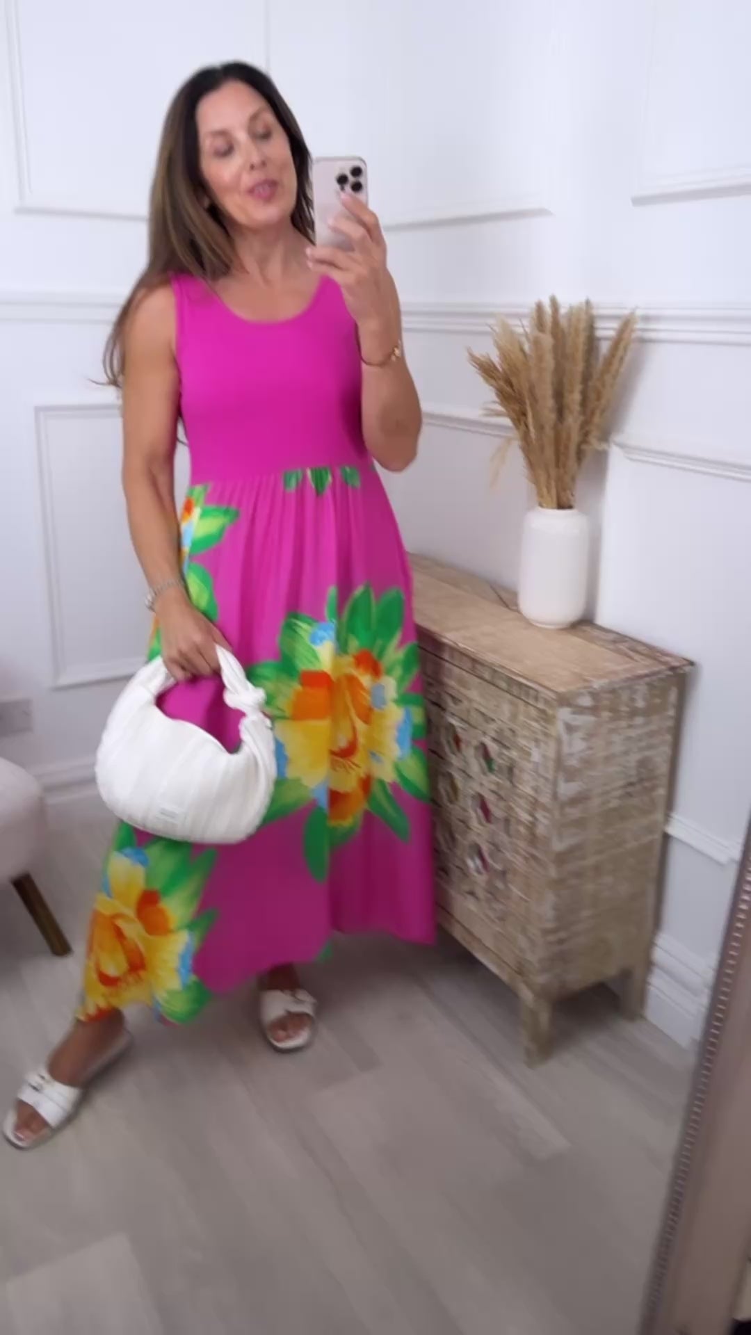 🖤Pre Order🖤Colette Pink Floral Skirt Dress