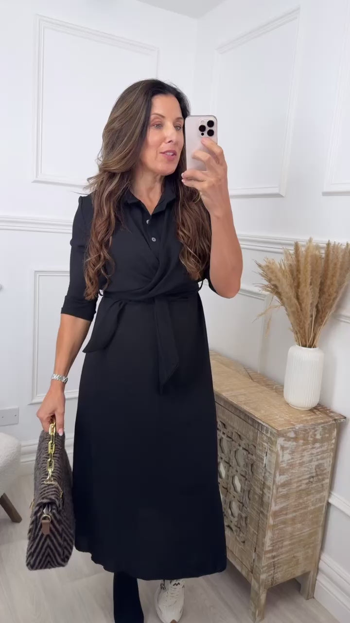 Angie Black Dress