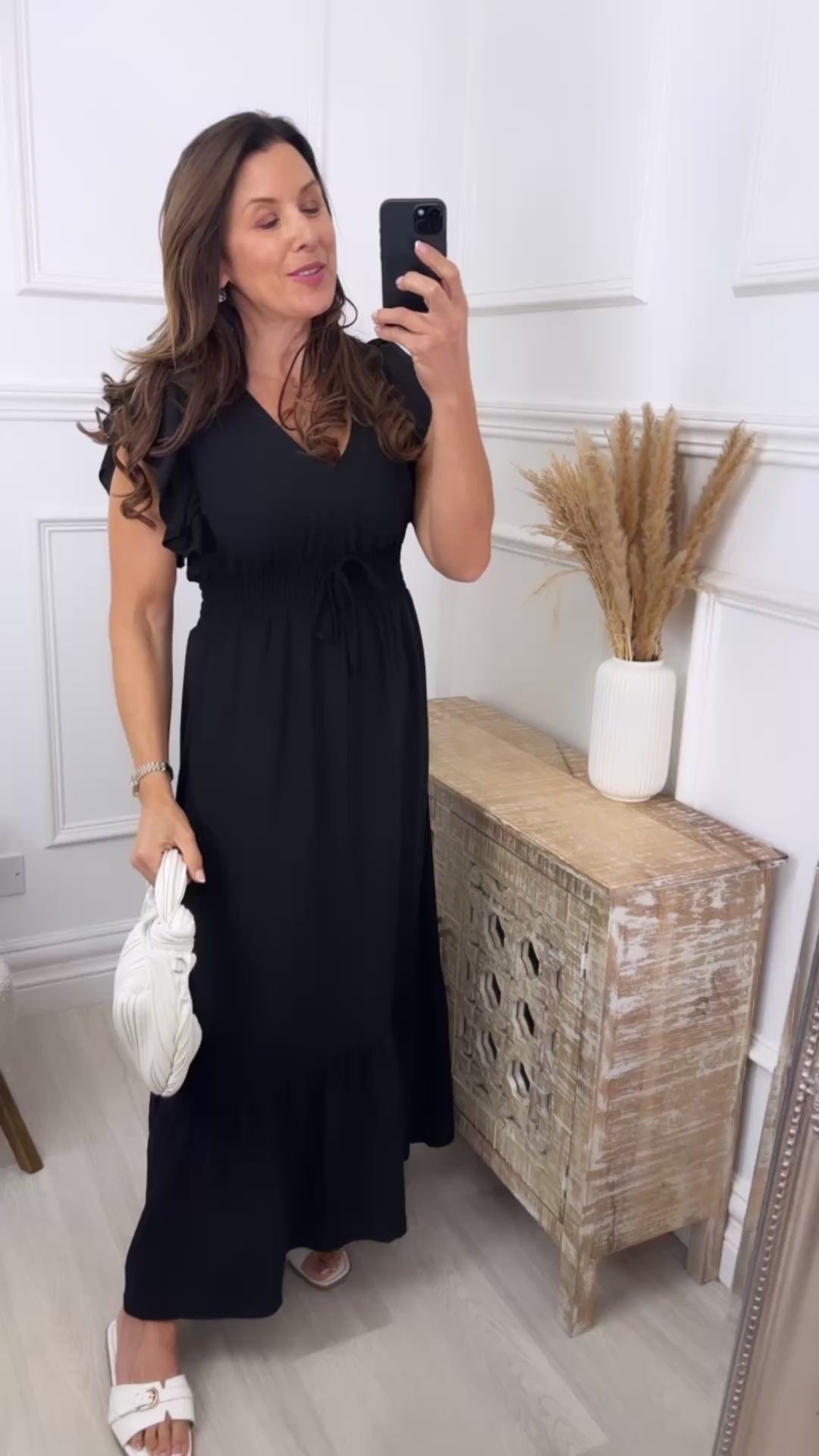 Ciara Black Maxi Dress