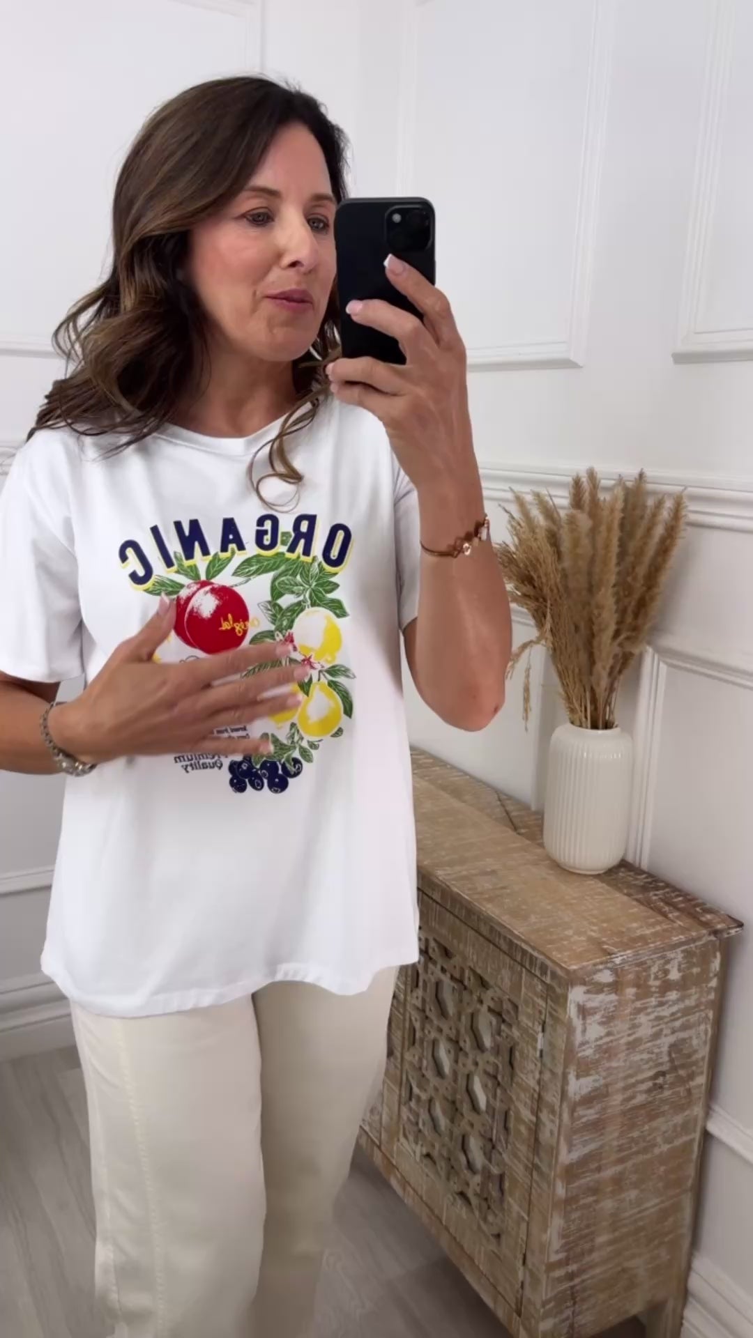 Arleth Organic Juice White T-Shirt