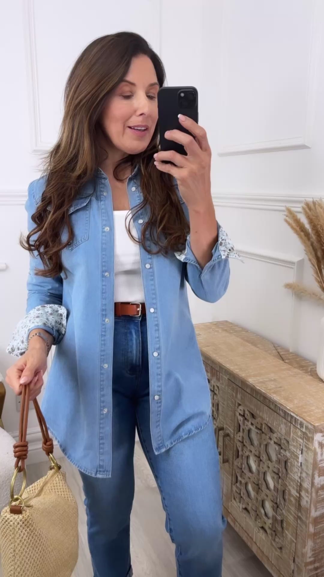 Lorena Light Denim Shirt