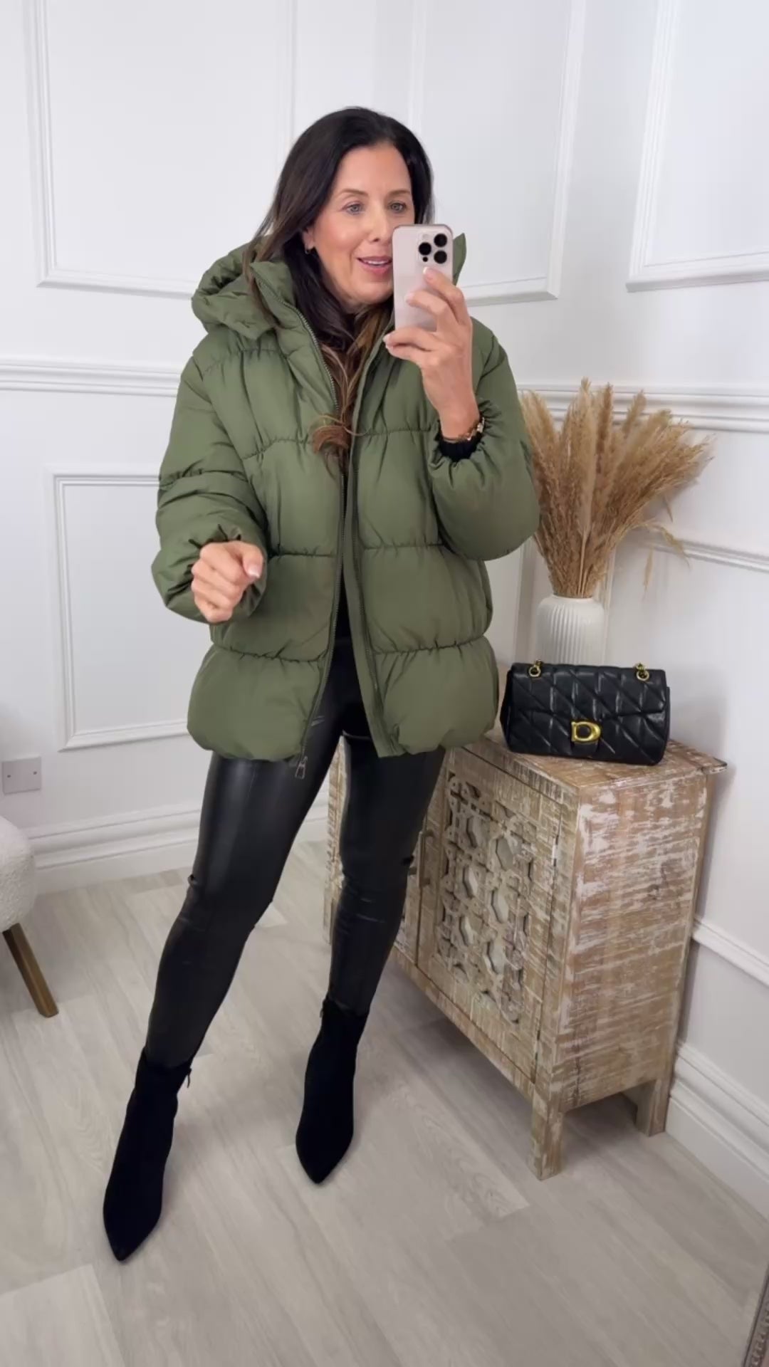 Nio Green Puffer Jacket