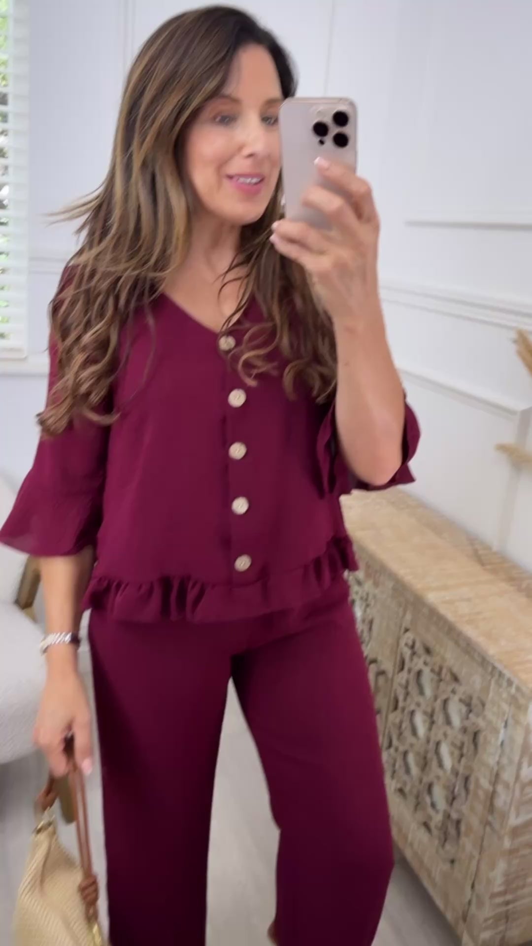 Dana Wine Two Piece Set