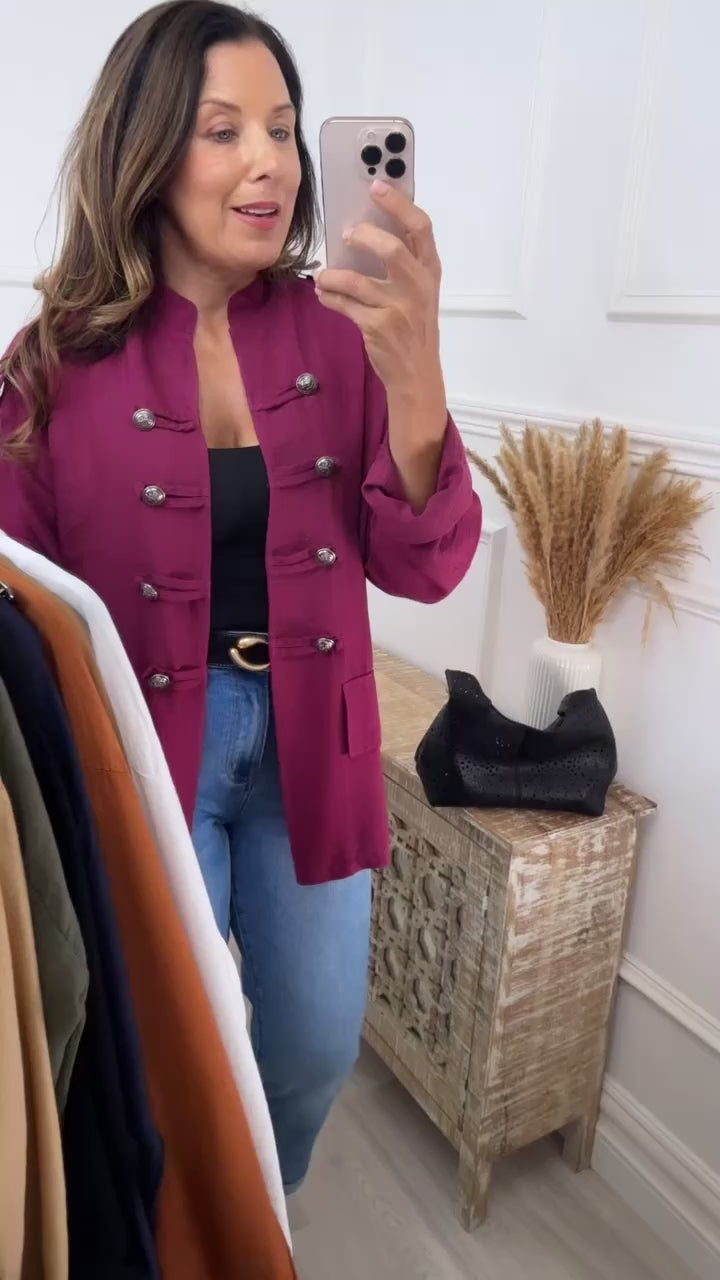 Triona Wine Lightweight Jacket