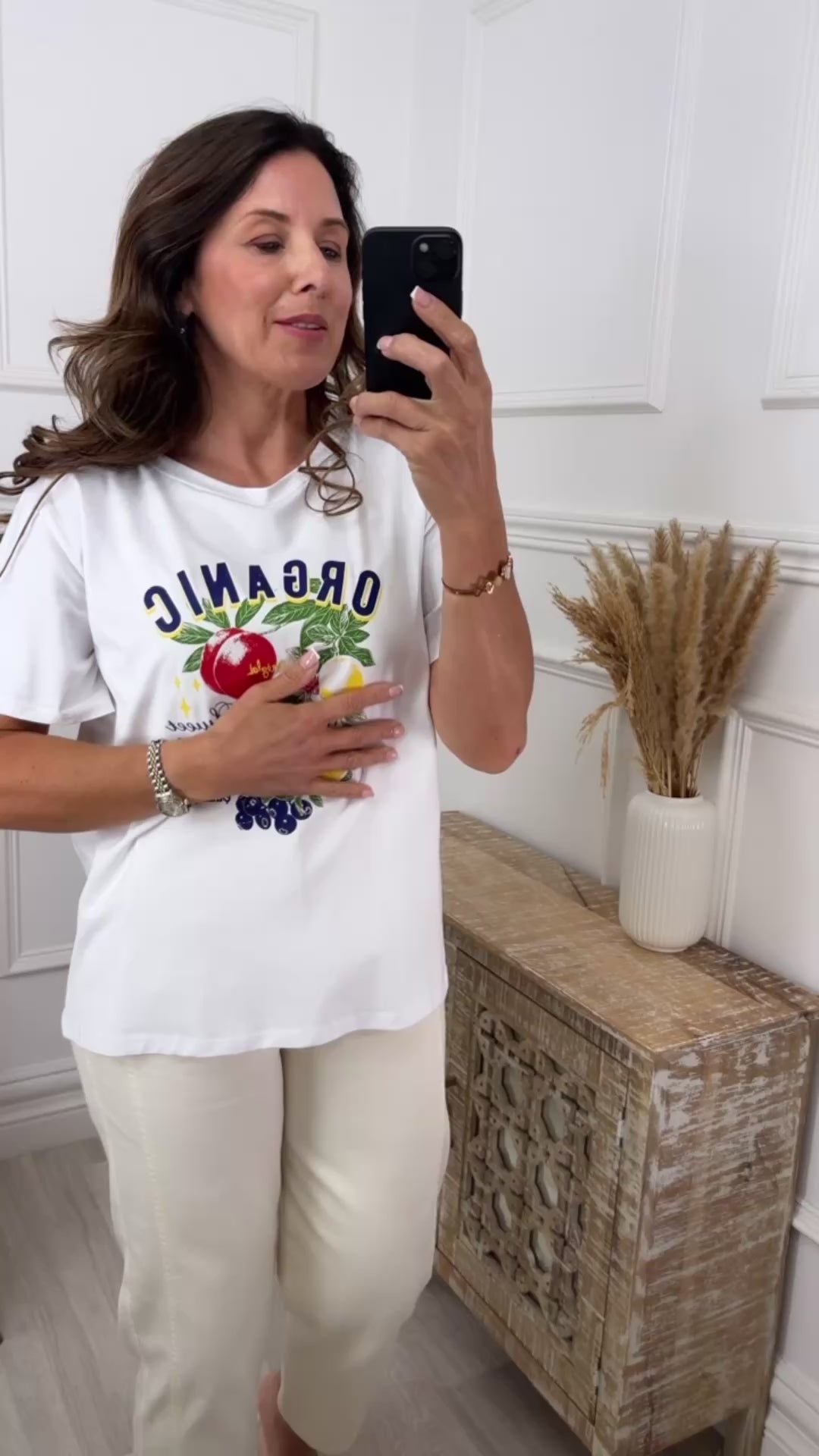 Arleth Organic Juice White T-Shirt
