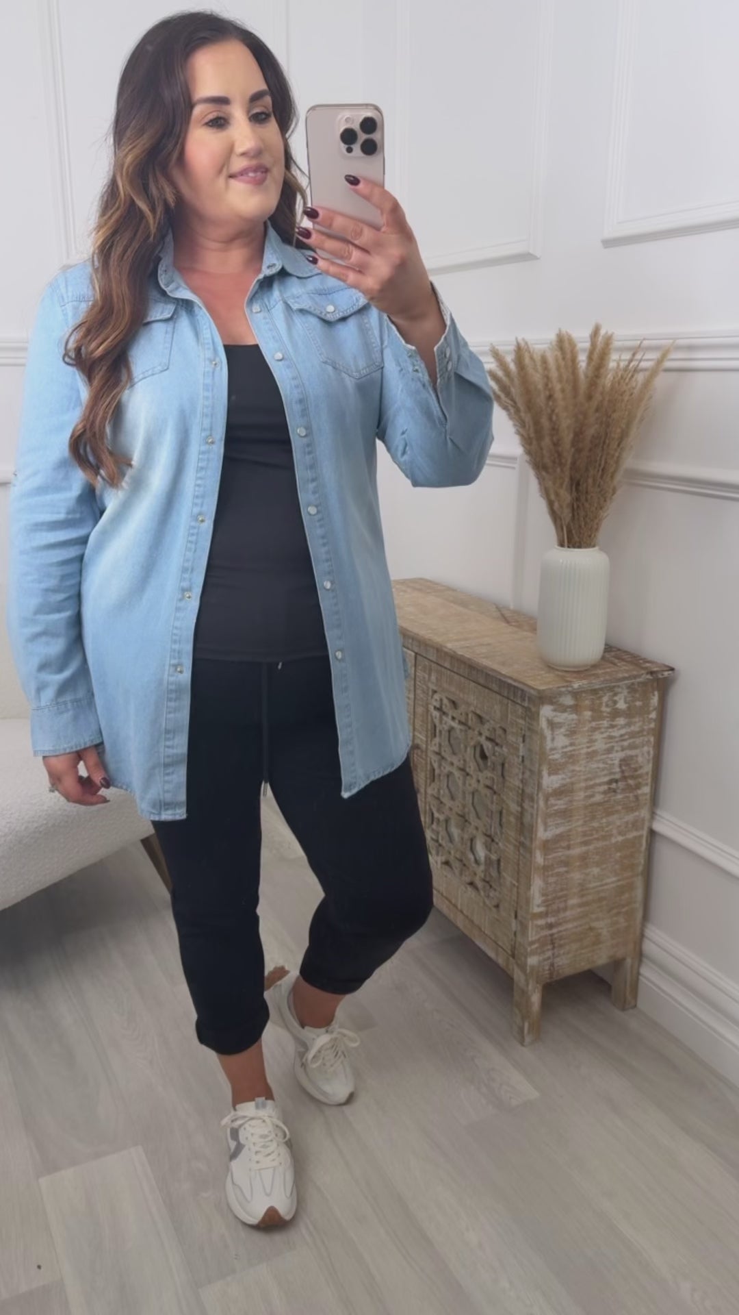 Lorena Light Denim Shirt