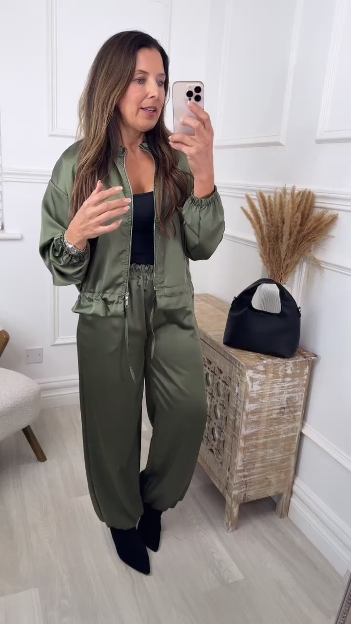 Latina Khaki Balloon Pants