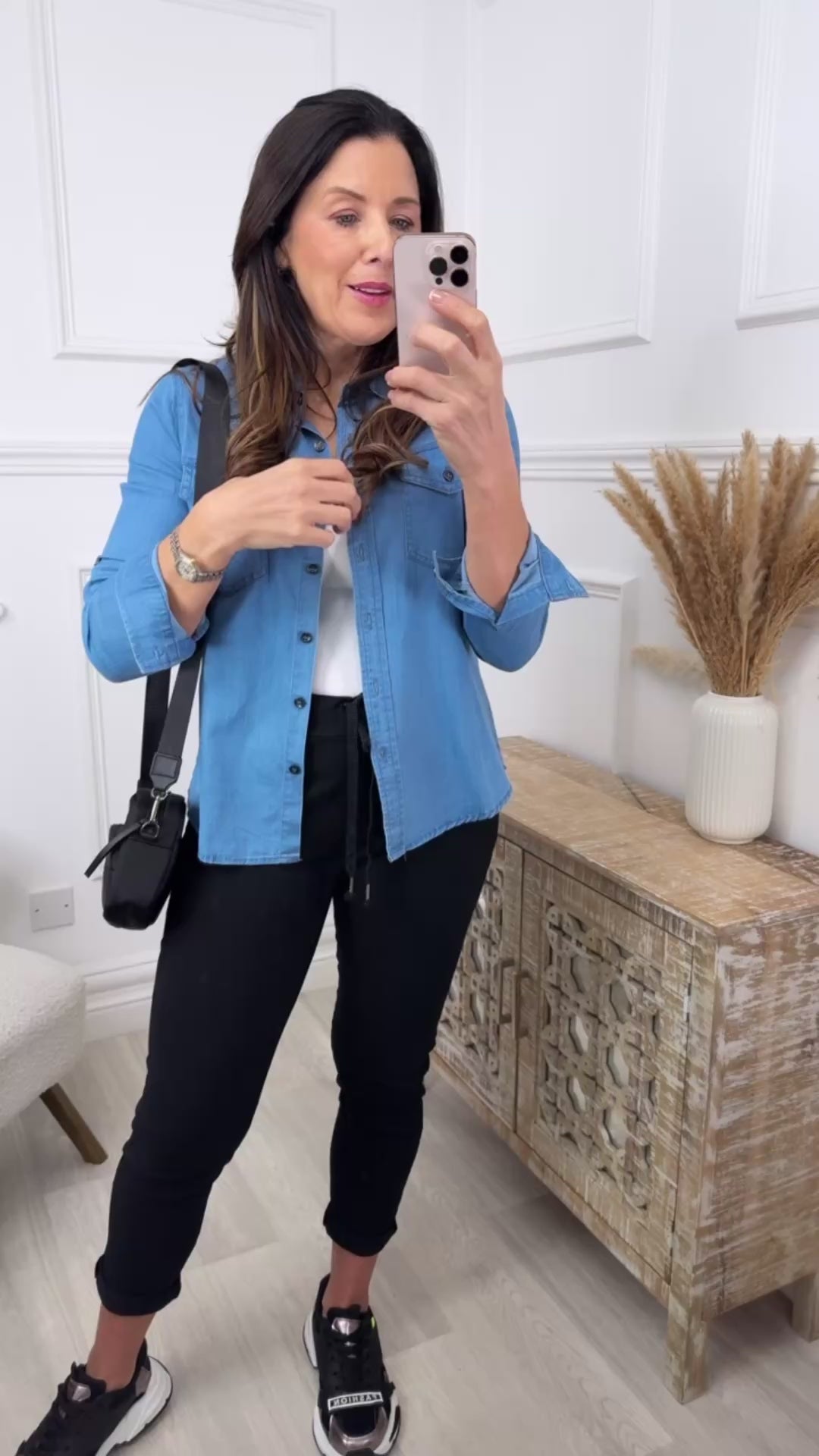 Massima Blue Denim Shirt