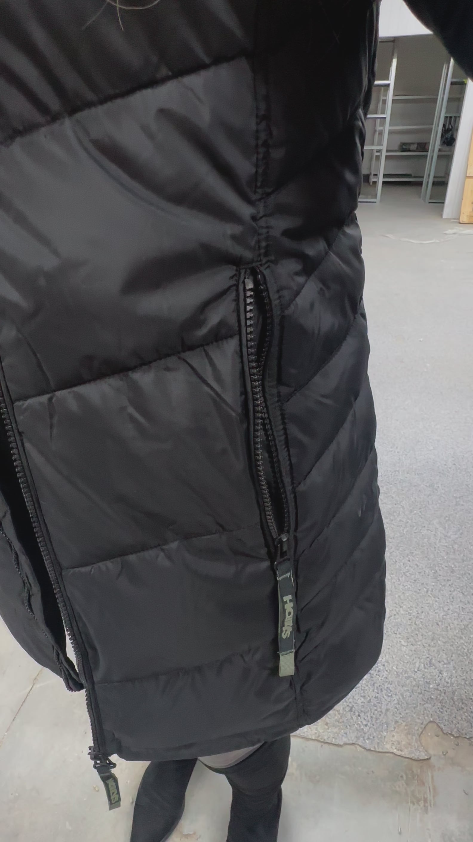 Julika Black Puffer Jacket