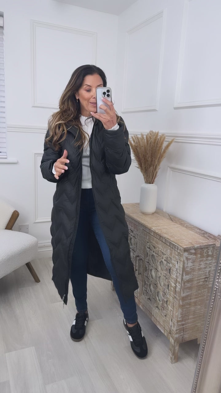 Johanna Black Padded Jacket