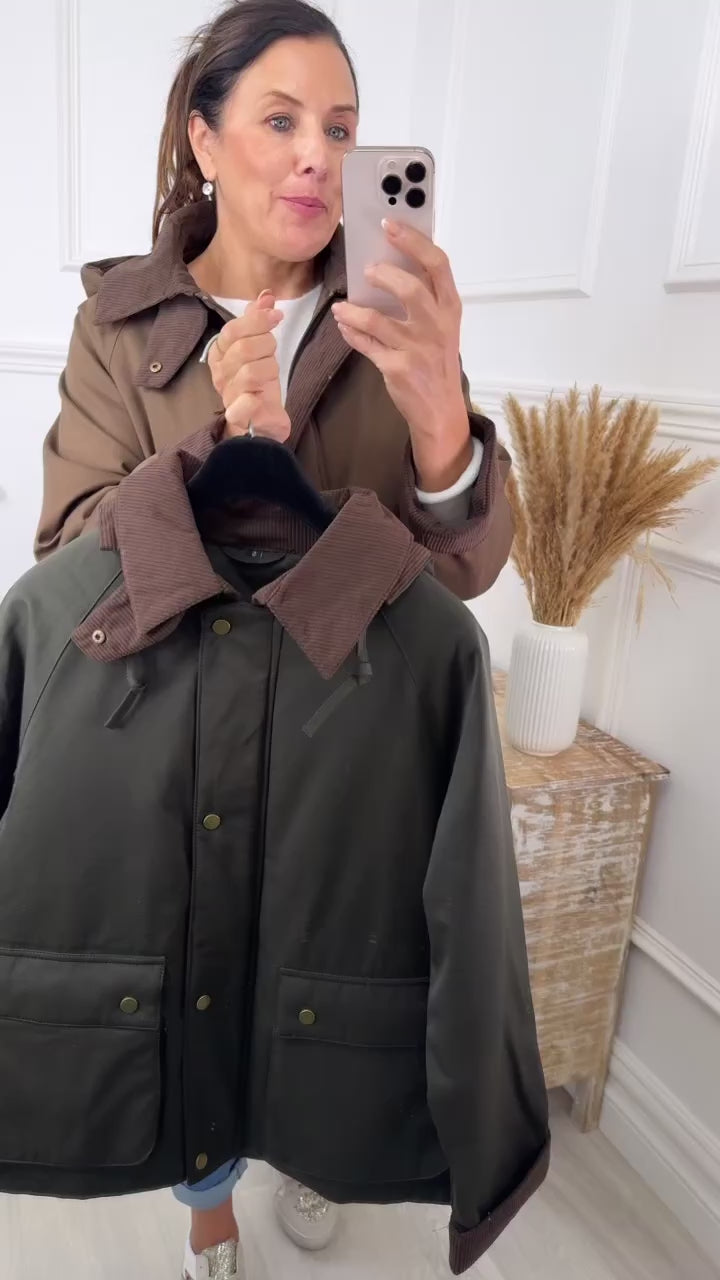 Suranne Brown Quilted Jacket