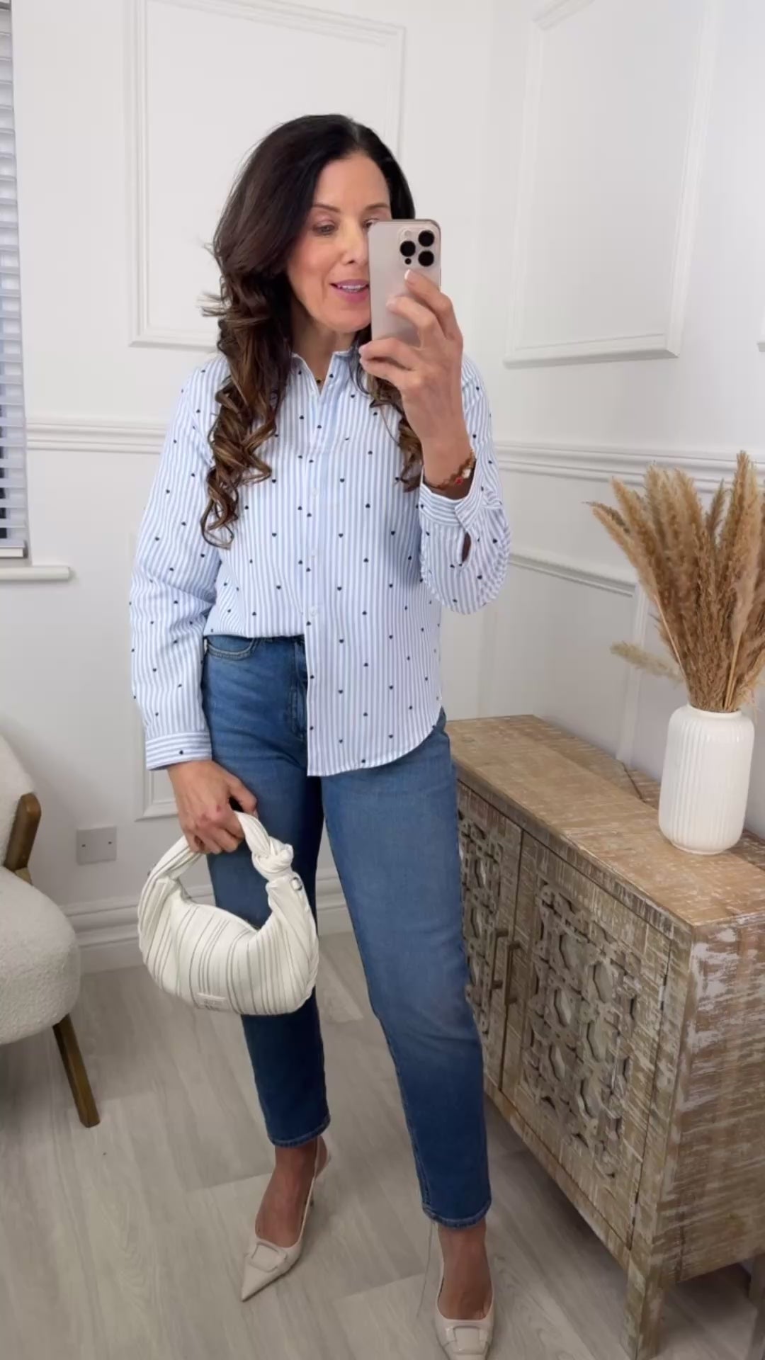 Libra Blue Stripe Shirt