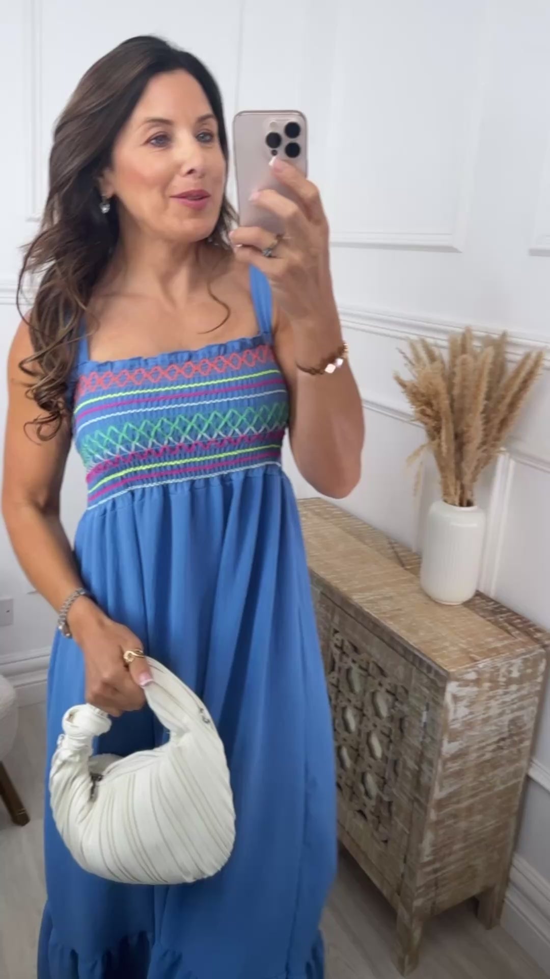 Skye Denim Strappy Sun Dress