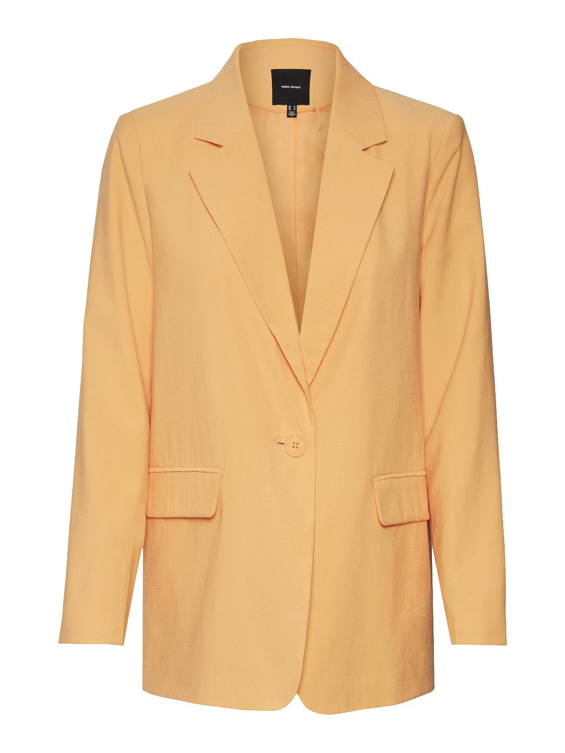 Carmen Mock Orange Single Breasted Blazer